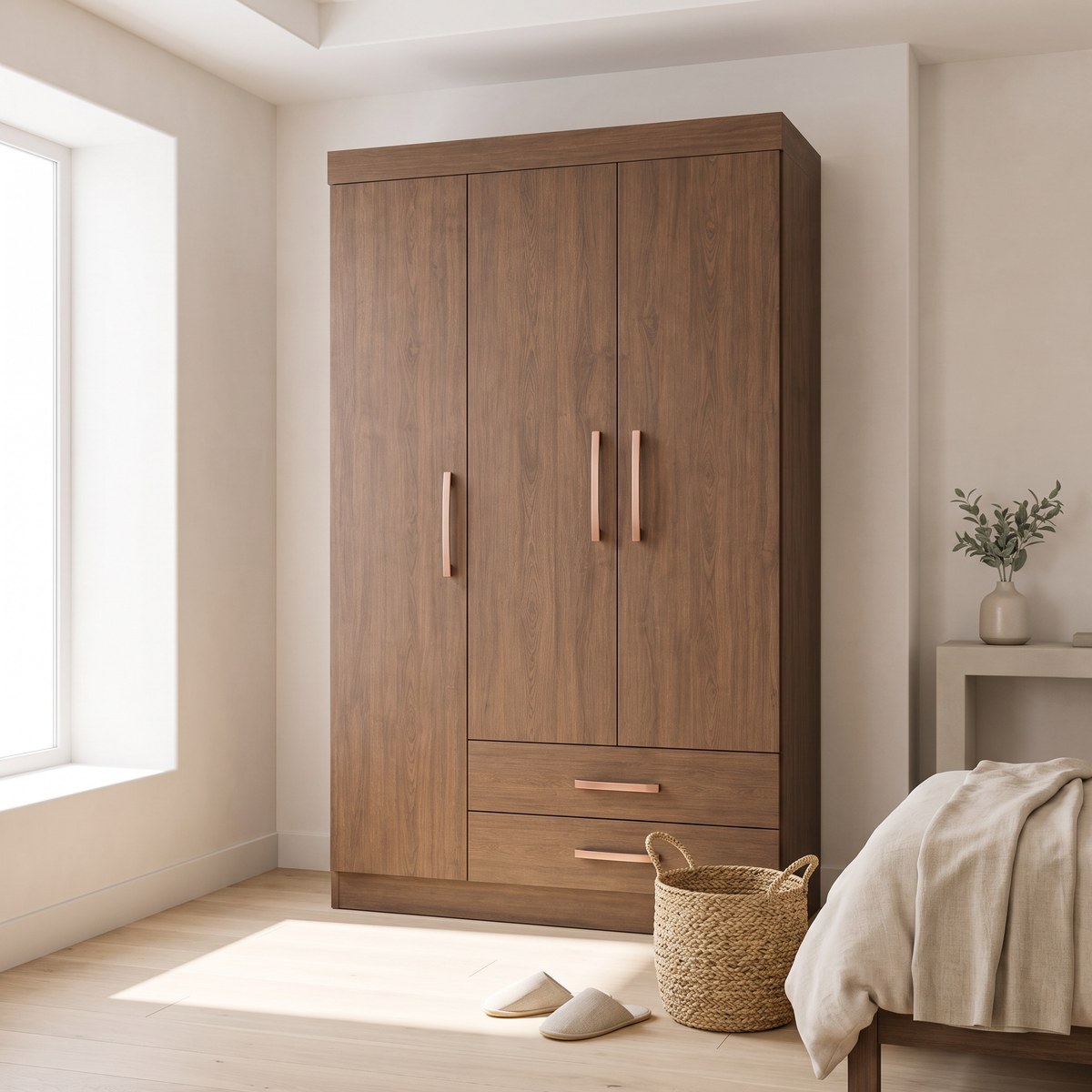 Doripel Treviso 3 Door Wardrobe, second room view