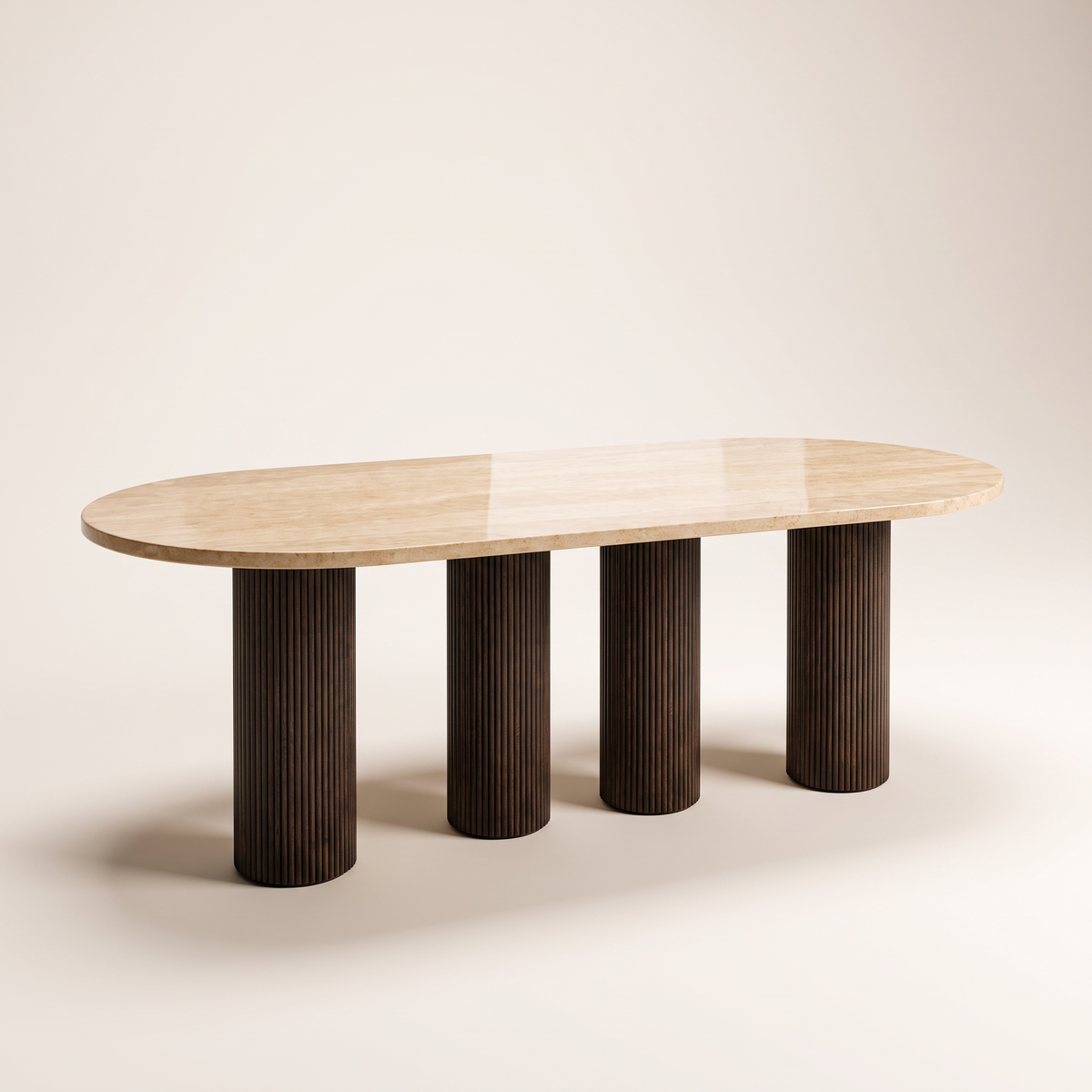 Dining Table #DT-1834, studio view