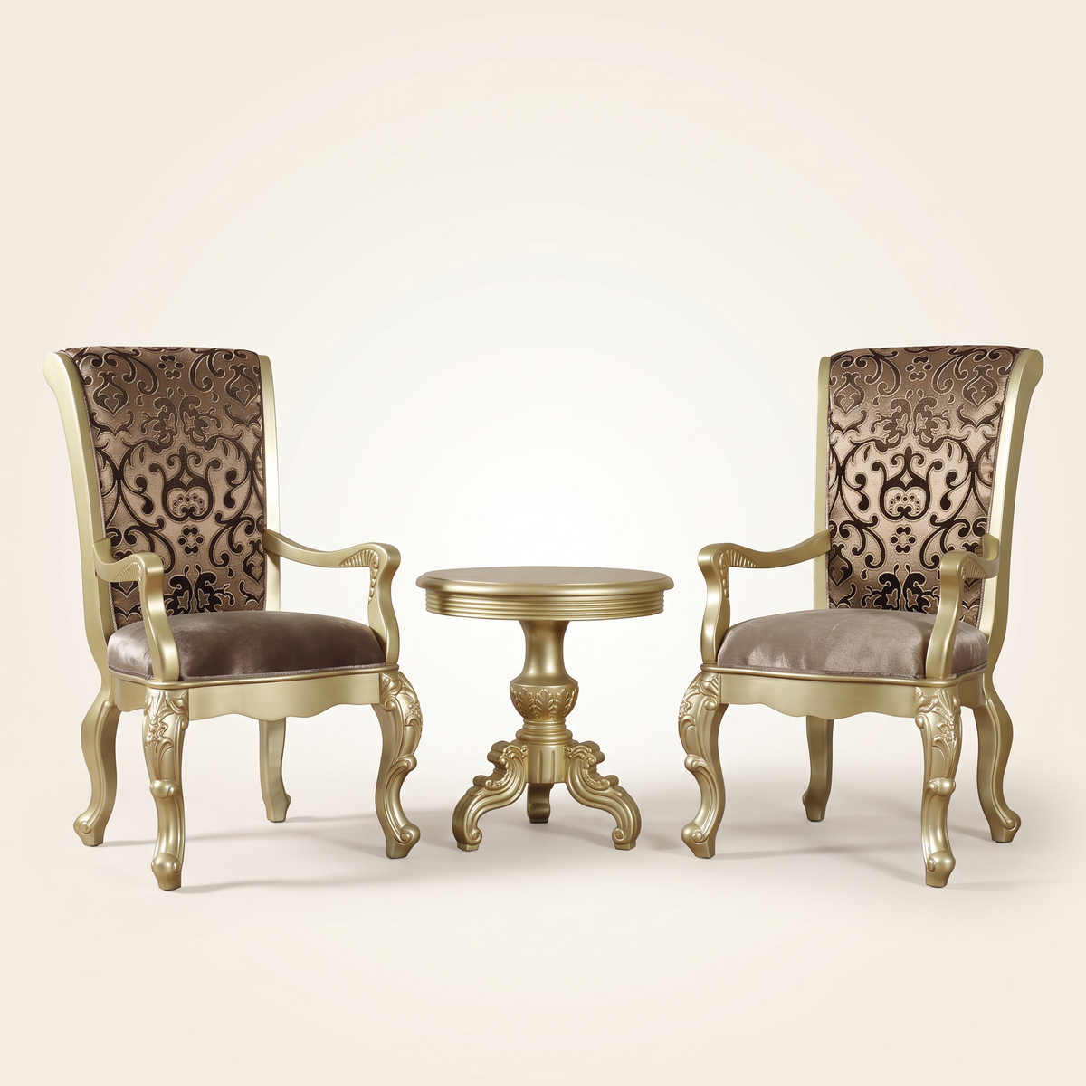 Elegance Duo Tea Table Set #P361, studio view