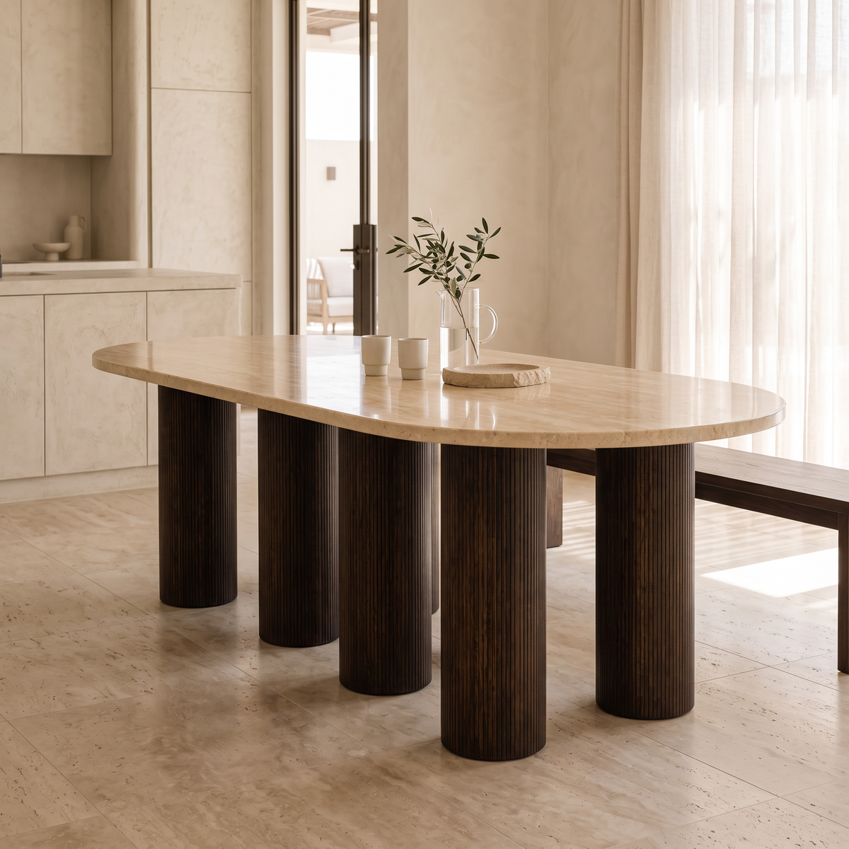 Dining Table #DT-1834, second room view