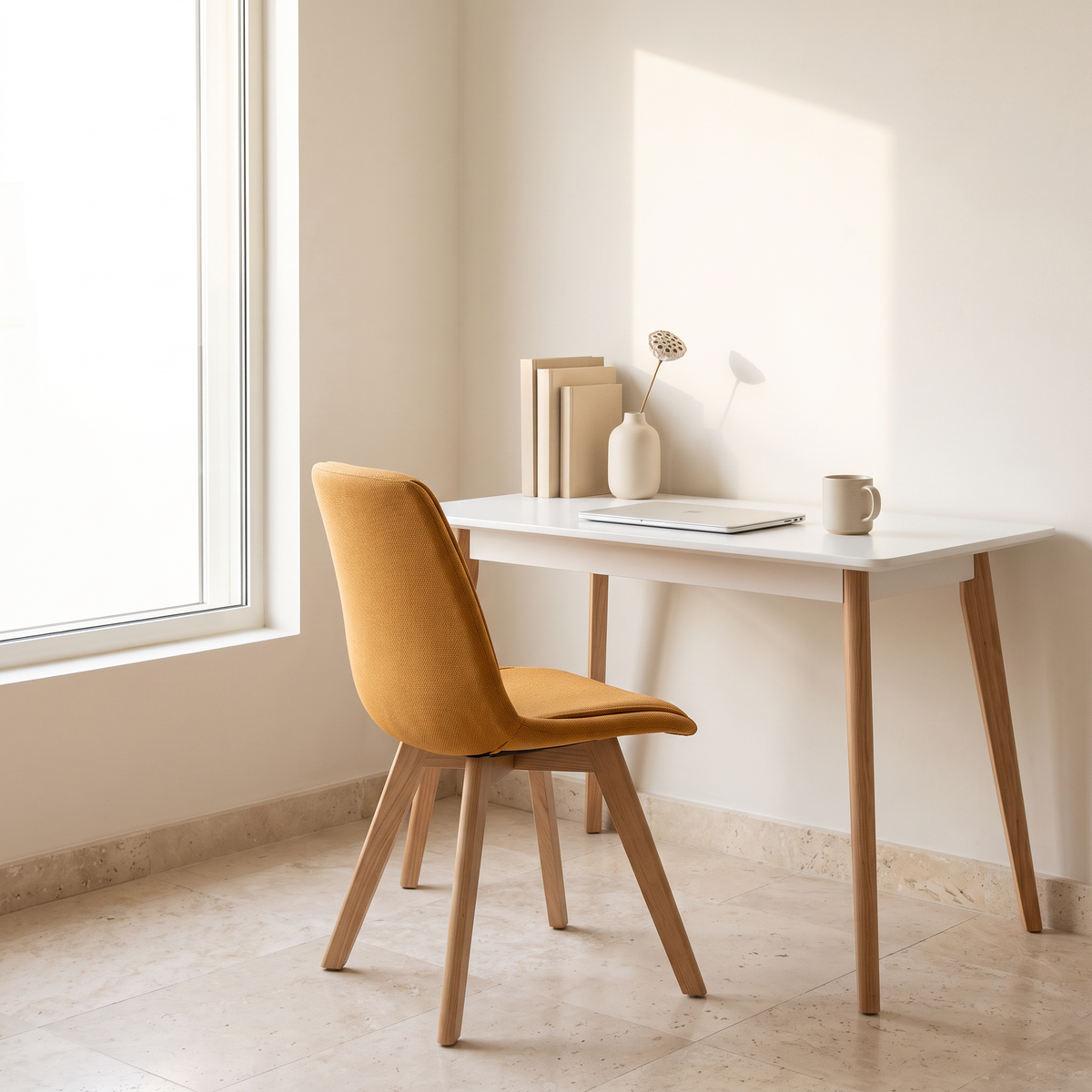 Mustard Dining Chair #K04-2A, second room view