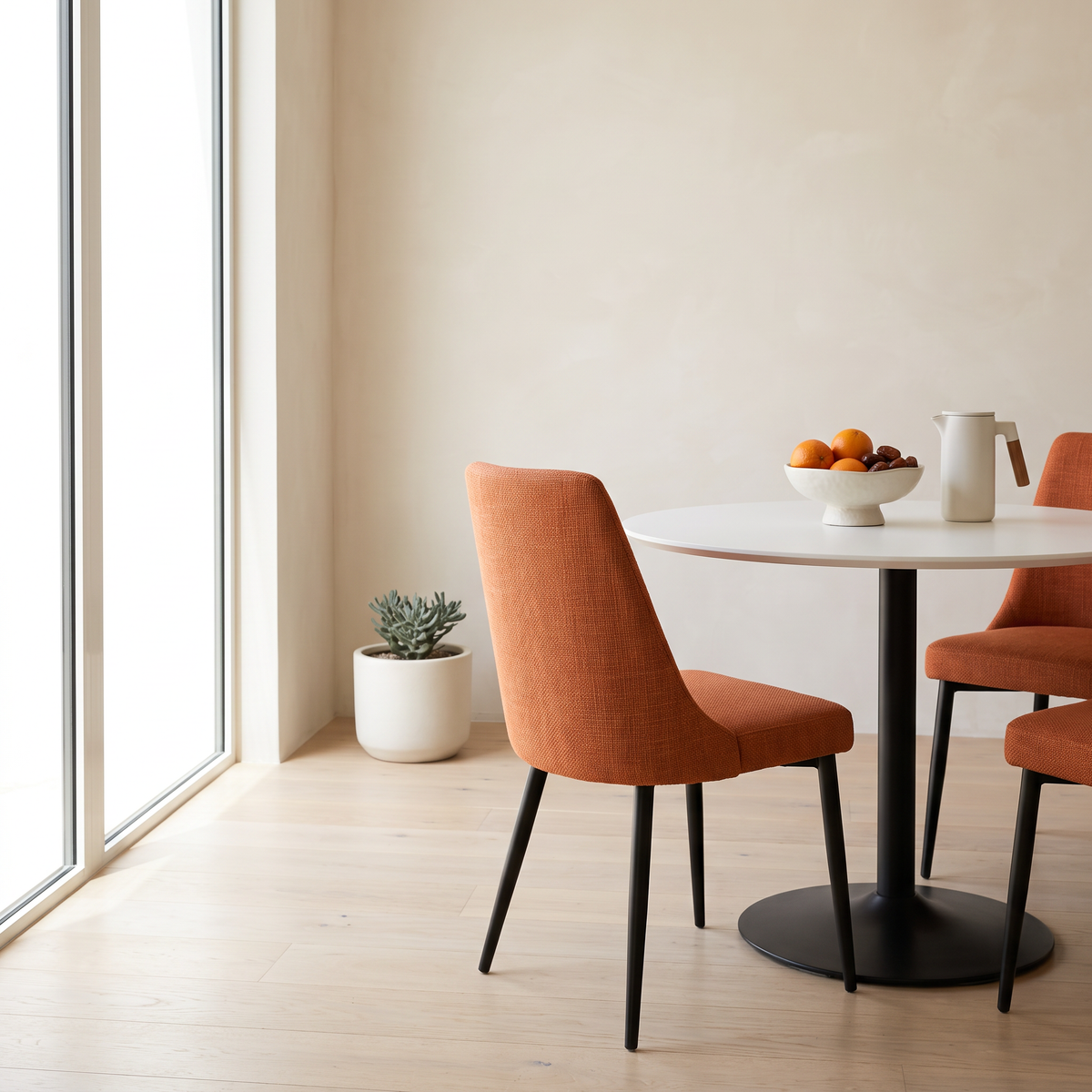 Orange Dining Chair #WY-C64, second room view