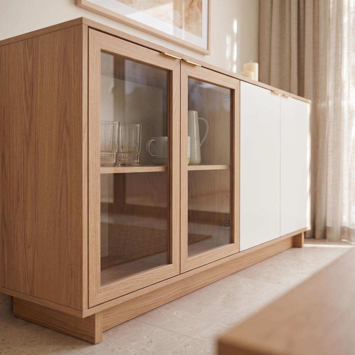 Vitoria Buffet Sideboard, close view