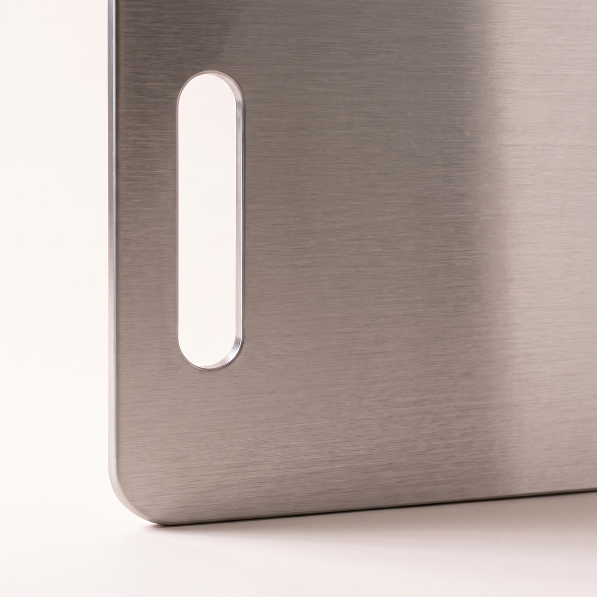Large Stainless Steel Cutting Board, material detail