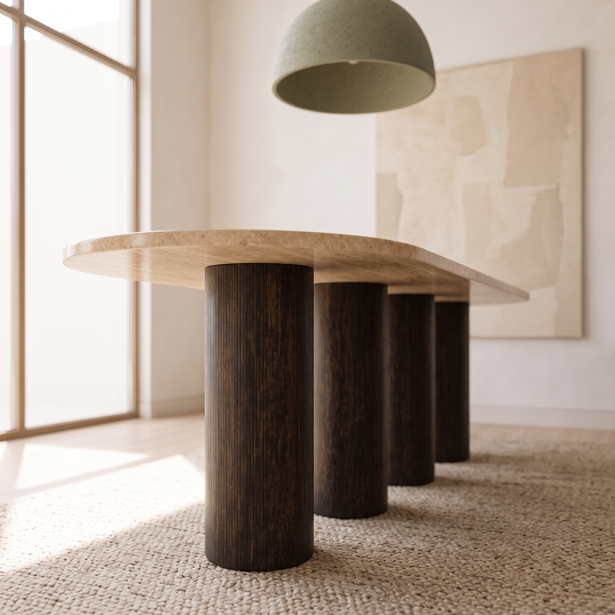 Dining Table #DT-1834, close view