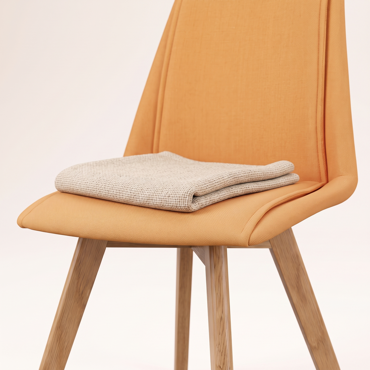 Mustard Dining Chair #K04-2A, styled detail