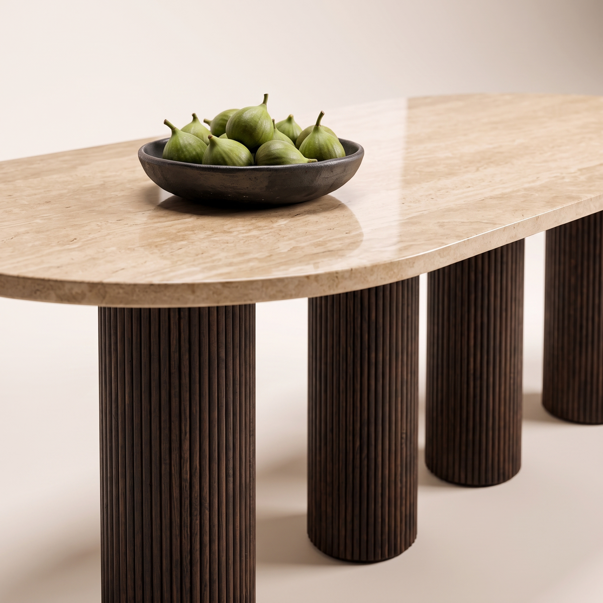 Dining Table #DT-1834, styled detail