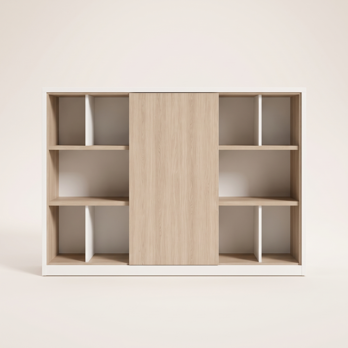 Filing Cabinet with Sliding Door, studio view