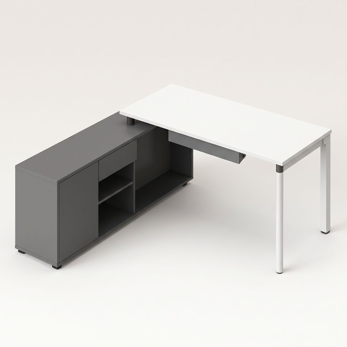 Office Desk #TD-NC16-L, studio view