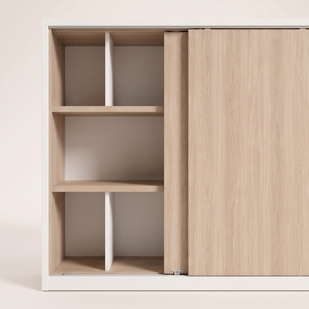 Filing Cabinet with Sliding Door, material detail