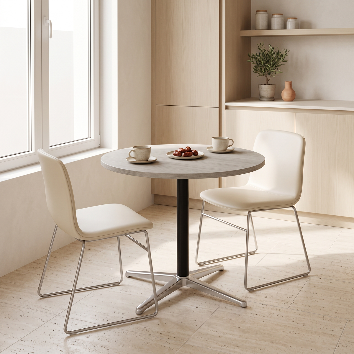 Round Center Table #FCJ22.04 in a Muscat office