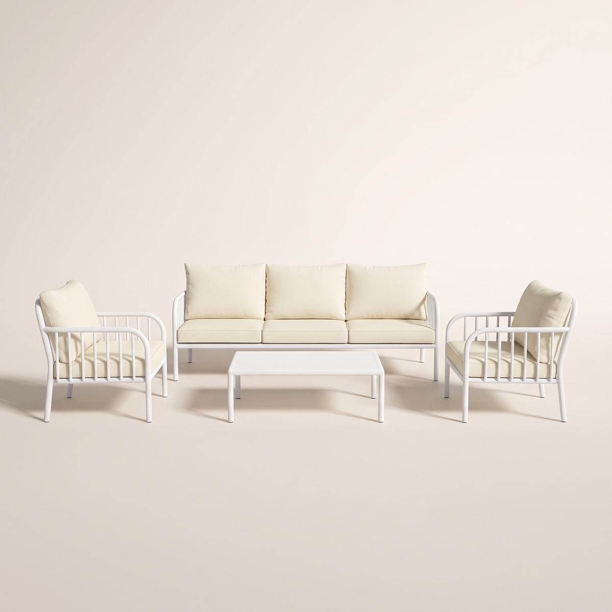 Garden Sofa Set #SL-6002-3, studio view