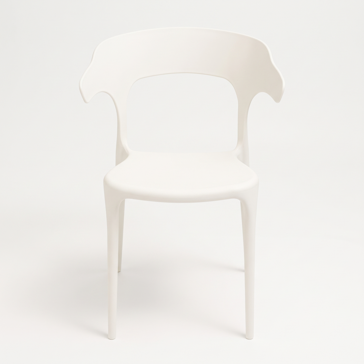 White Garden Chair #8130, studio view