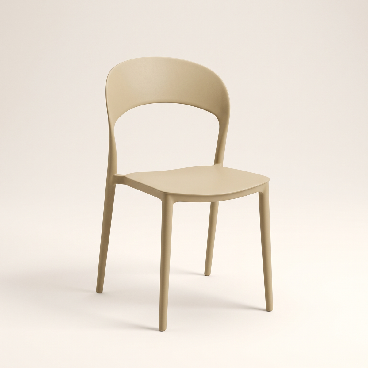 Khaki Garden Chair #8125, studio view