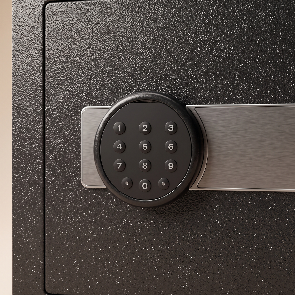 Black Fire Resistant Safe #1-4, material detail
