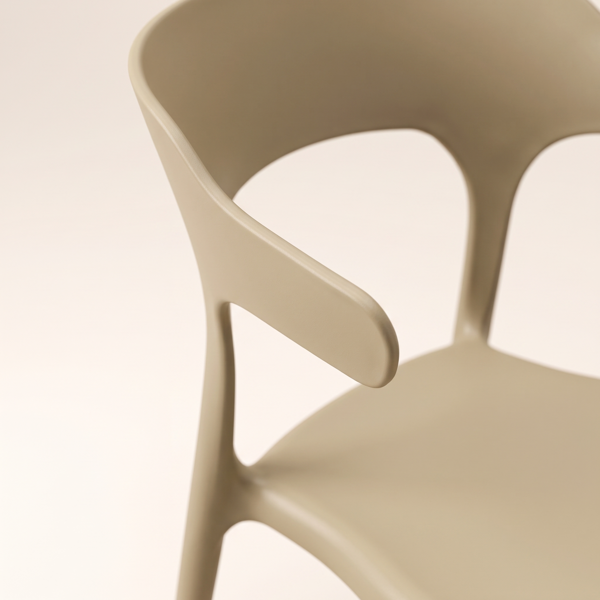 Khaki Garden Chair #8130, material detail