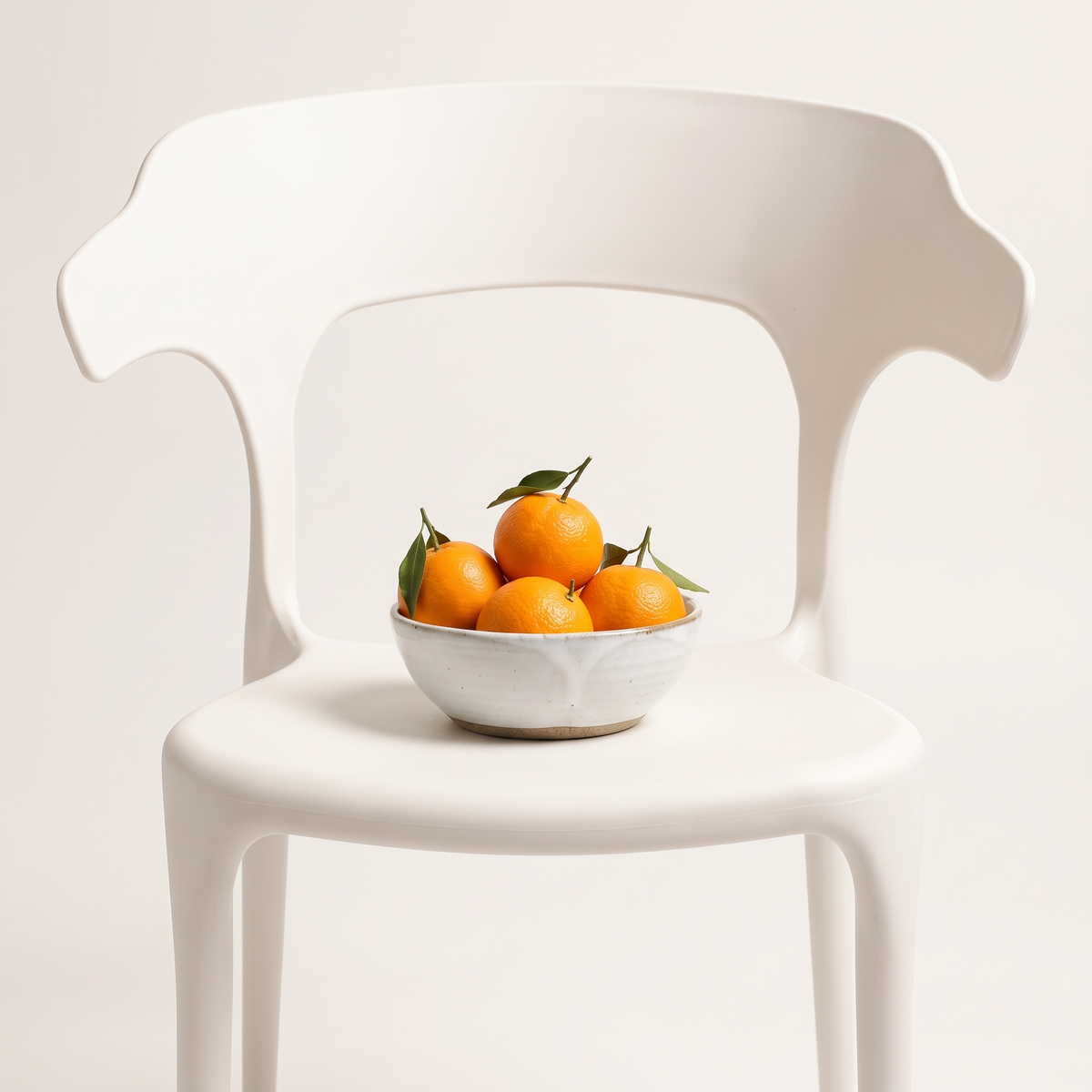 White Garden Chair #8130, styled detail