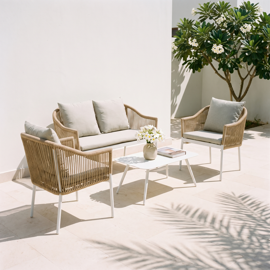 Luckow Garden Sofa Set #D60002-4