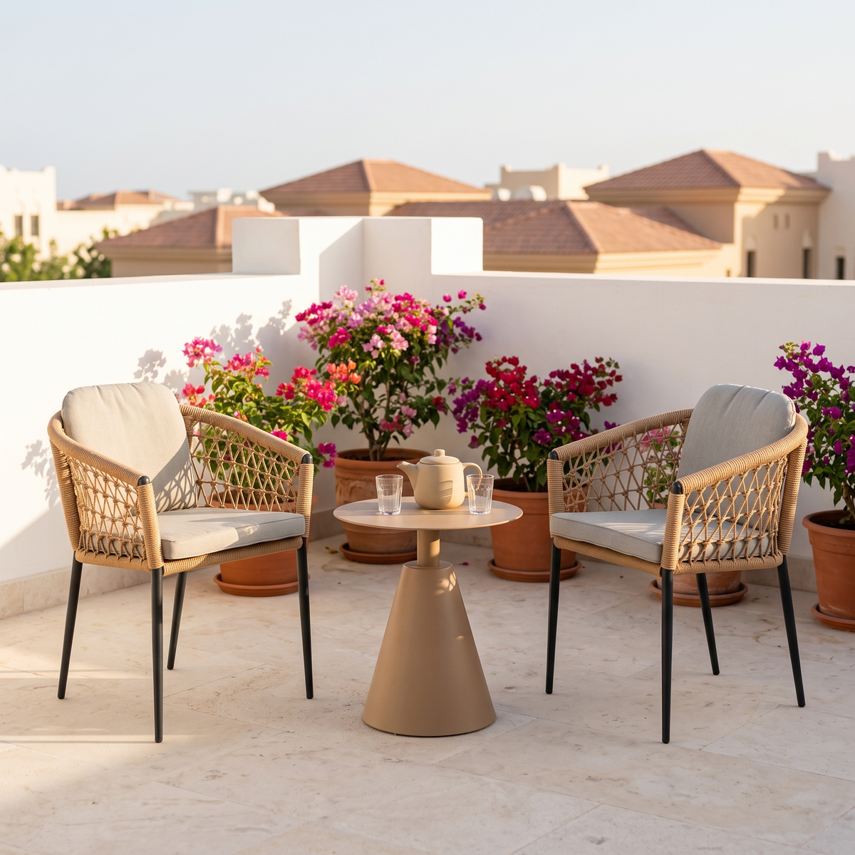 Garden Table Set #D30008-3 in a Muscat home