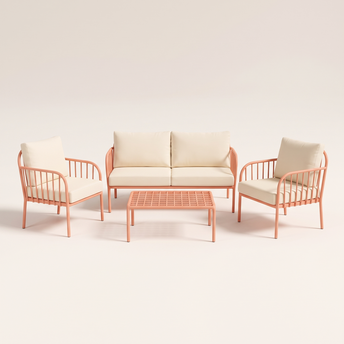Garden Sofa Set #SL-6002, studio view