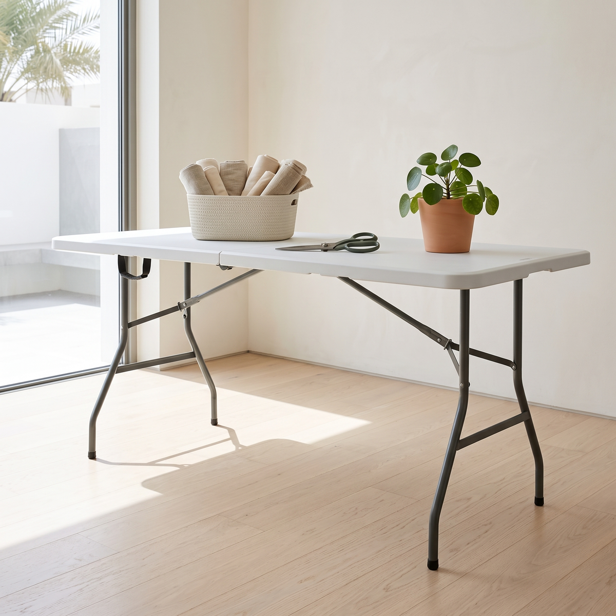 Plastic Garden Folding Table #HP-180CZ, second room view