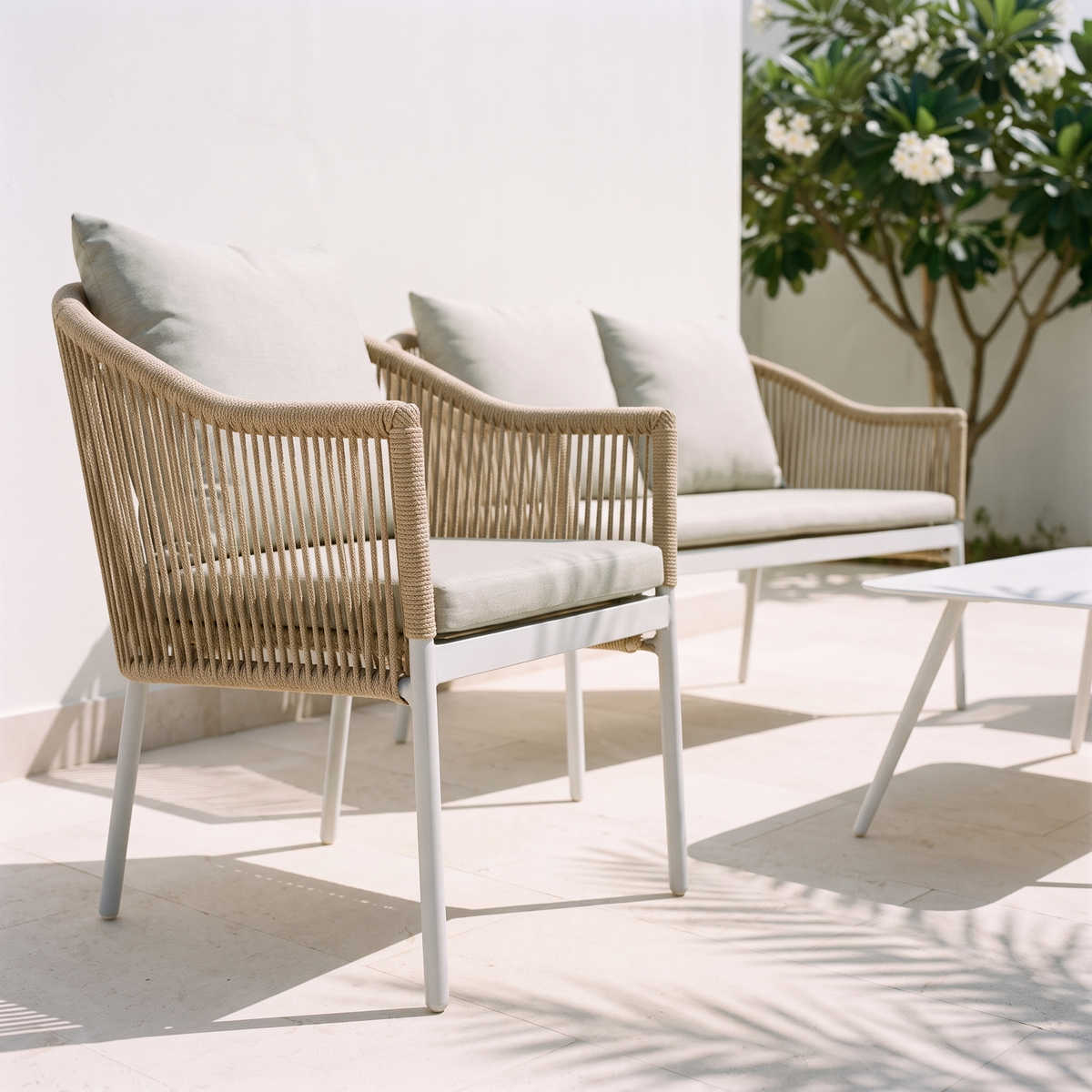Luckow Garden Sofa Set #D60002-4, close view