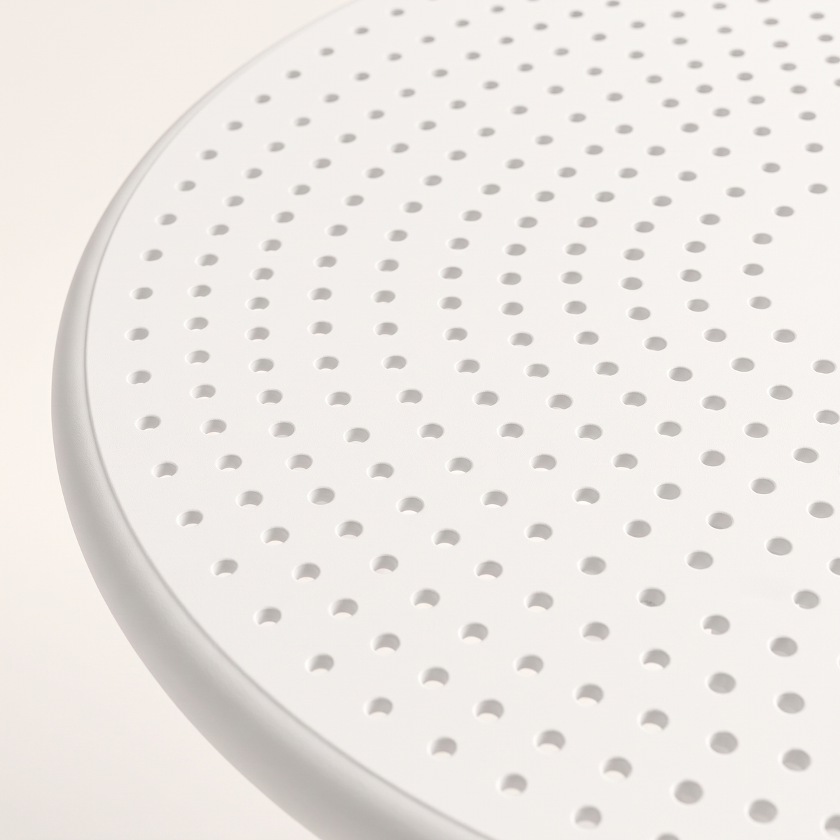 White Garden Table #8302, material detail
