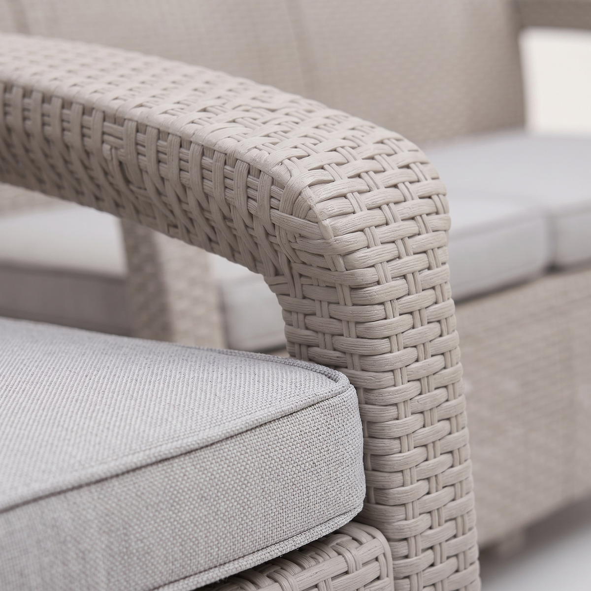 Home Needs Ash Rattan Sofa Set, material detail