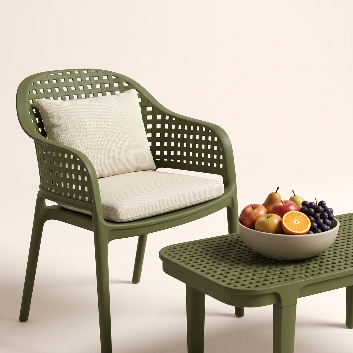 Green Outdoor Gathering Set #1853, styled detail