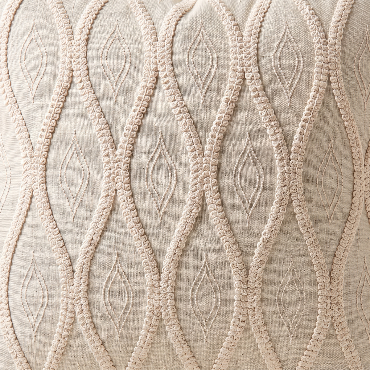 Luxury Linen Decorative Cushion Cover, material detail
