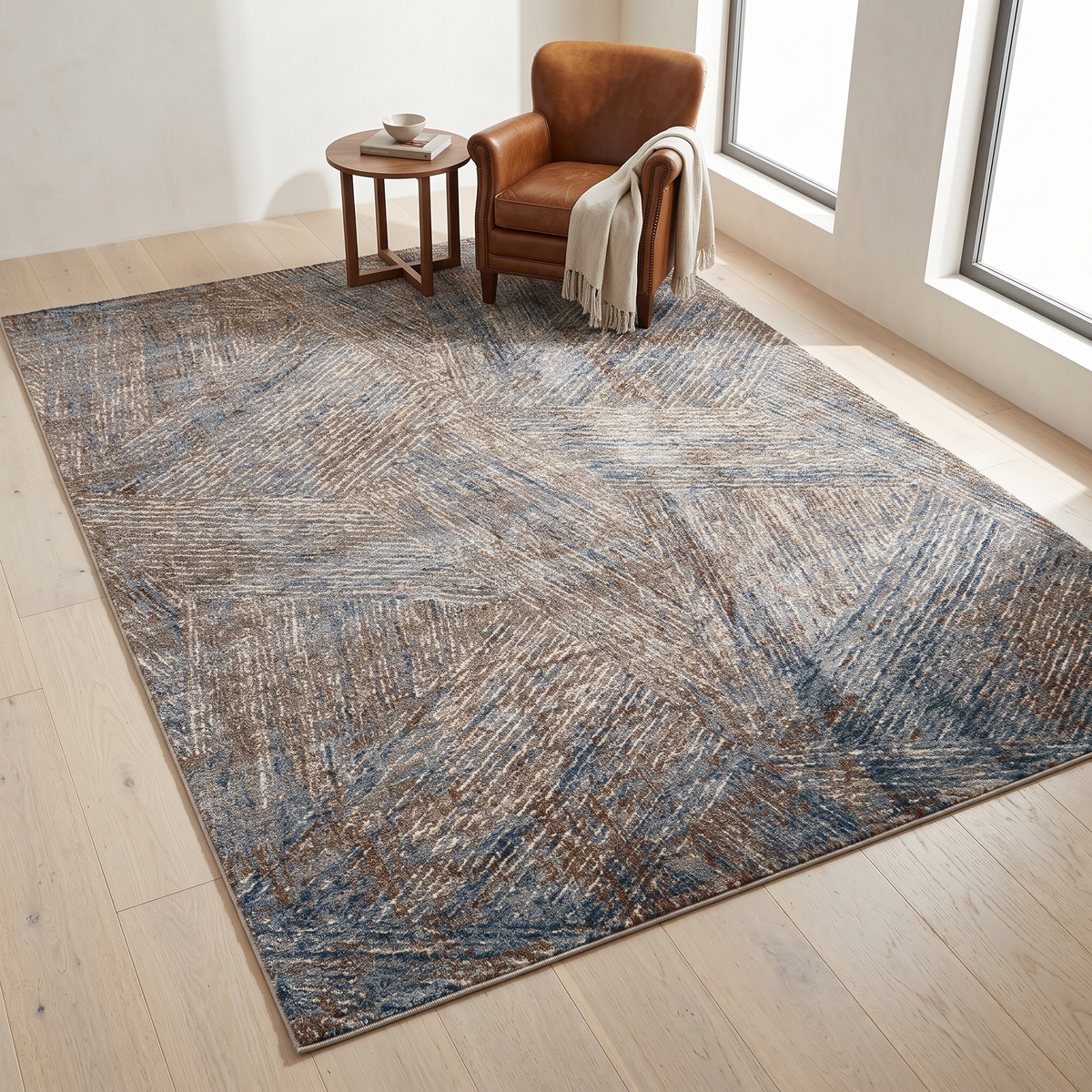 160×220 Mojave Carpet Rug #4153 in a Muscat home