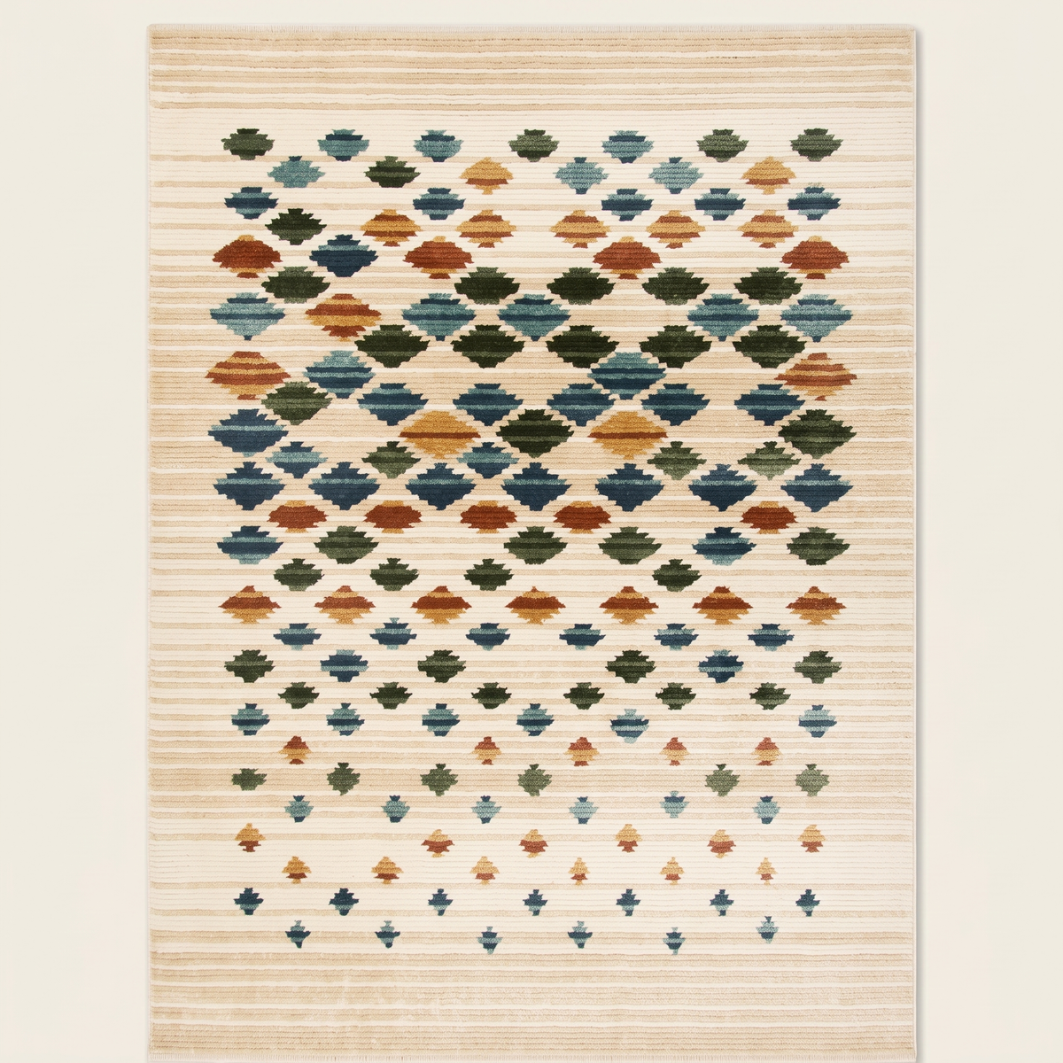 160×220 Ural Carpet Rug #31039, studio view