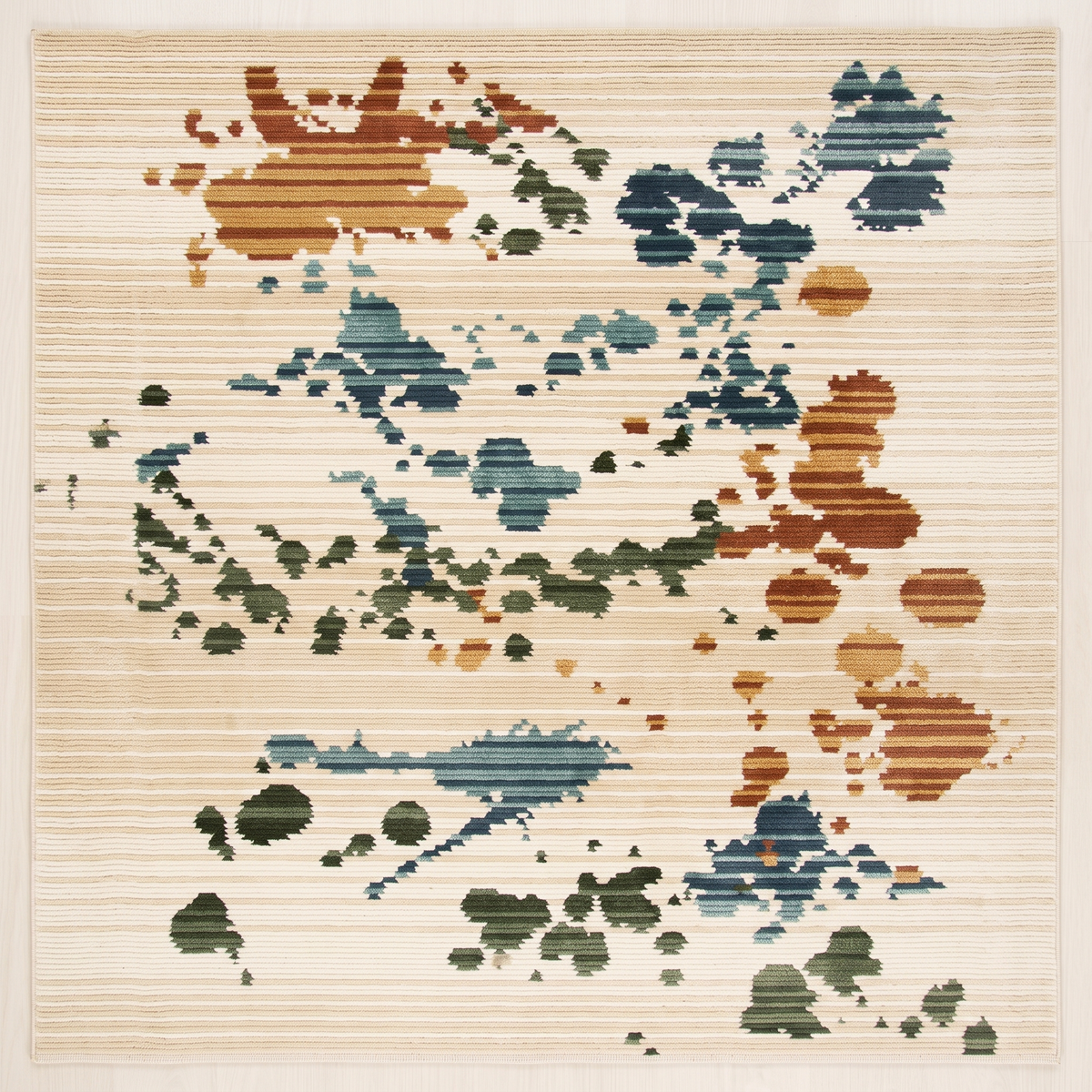 160×220 Ural Carpet Rug #49092, studio view