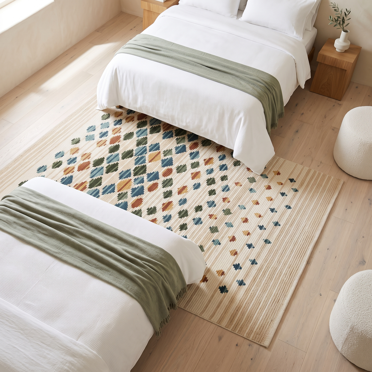 160×220 Ural Carpet Rug #31039, second room view