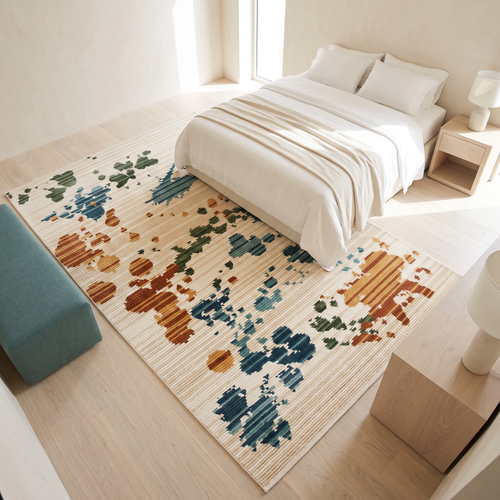160×220 Ural Carpet Rug #49092, second room view