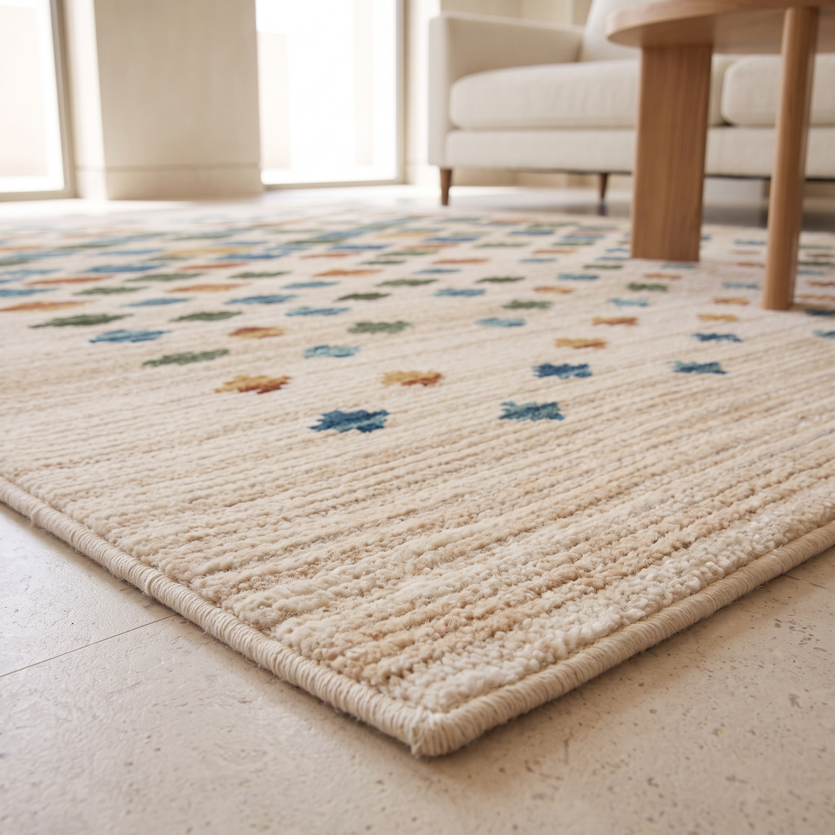 160×220 Ural Carpet Rug #31039, close view