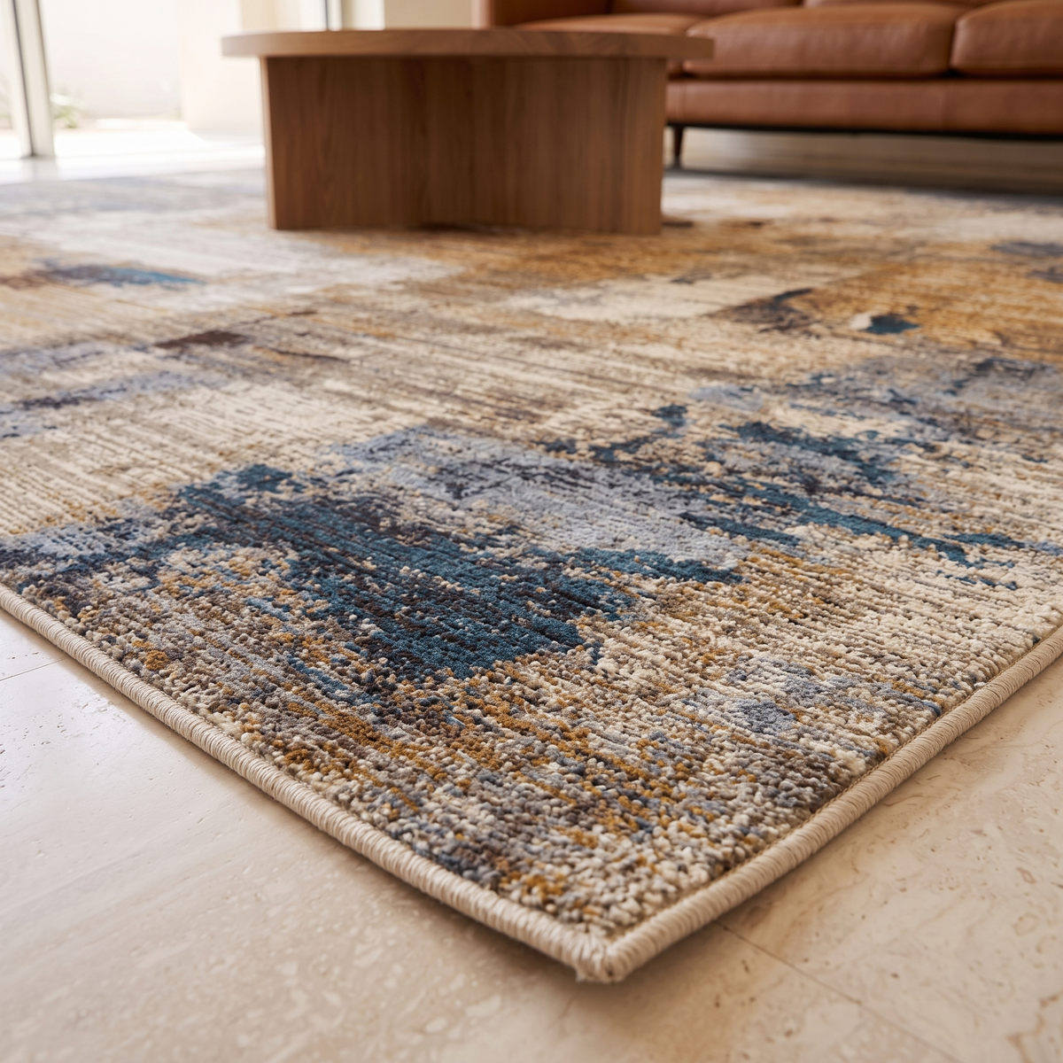 160×220 Mojave Carpet Rug #8021, close view