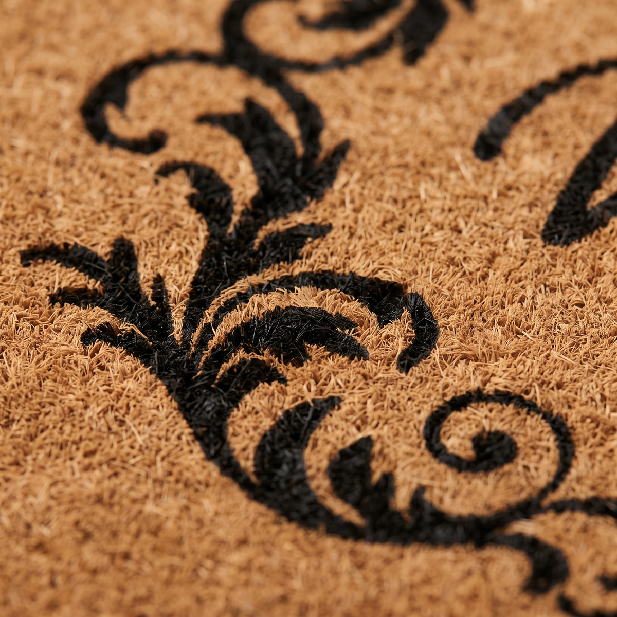 Welcome Print Doormat #25378, material detail