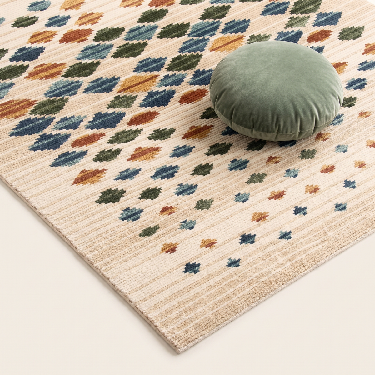 160×220 Ural Carpet Rug #31039, styled detail