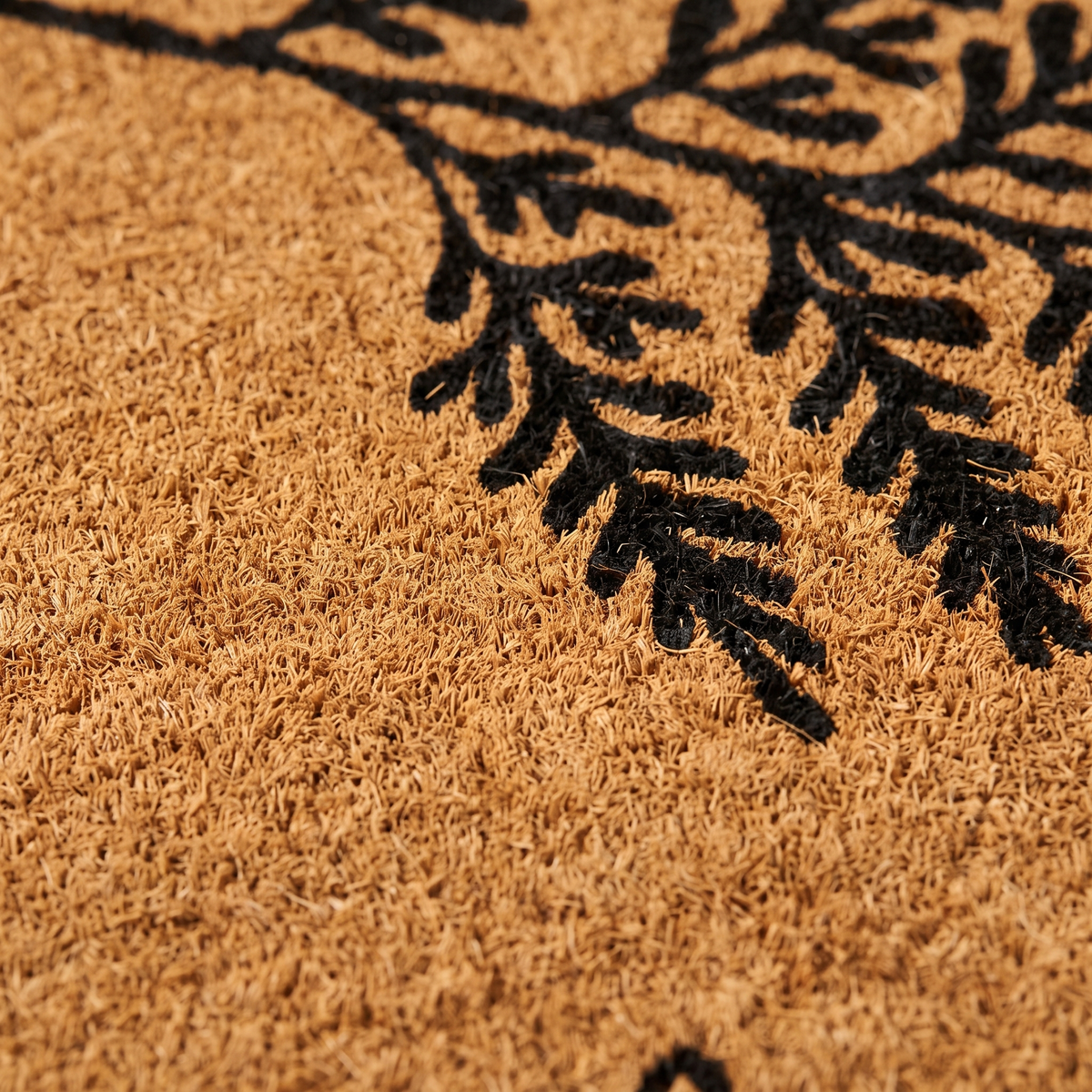 Welcome Fern Print Doormat #28327, material detail