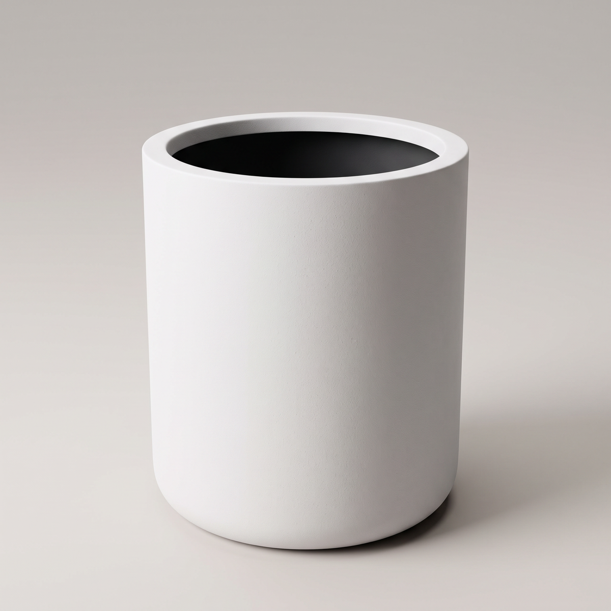 40x50cm Modern Concrete Look Fiberclay Planter #KD-065, studio view