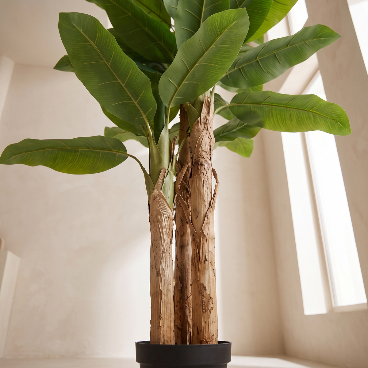 160cm Realistic Tall Artificial Banana Tree #A736160, close view