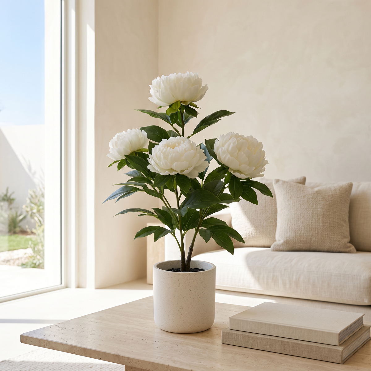 55cm Artificial Plant #JWT3475-2 in a Muscat home
