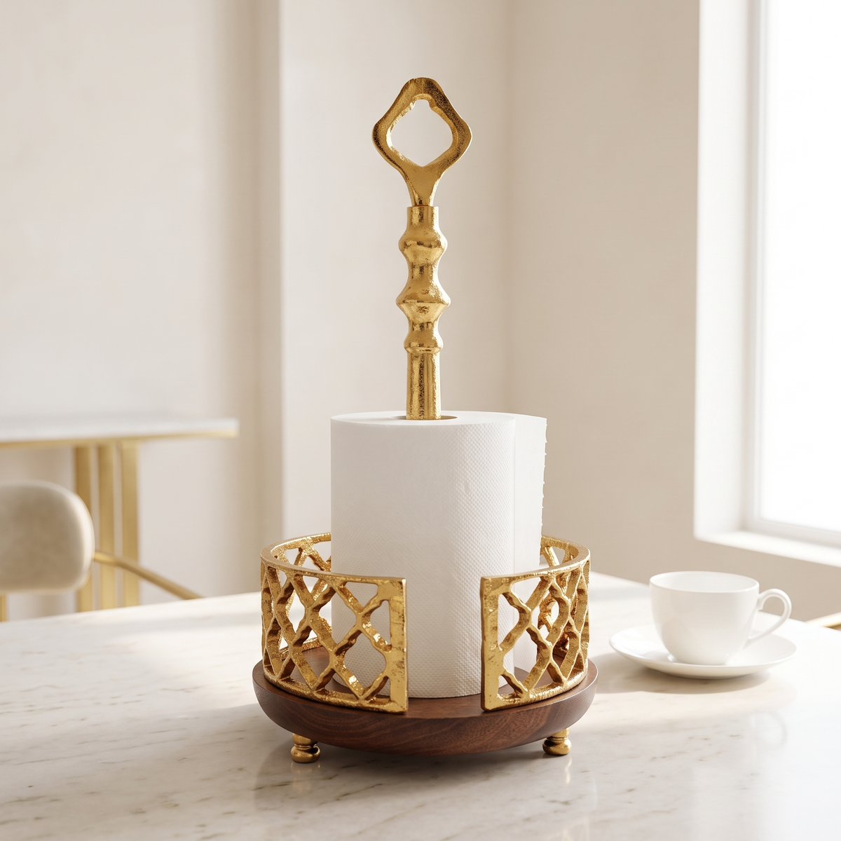 Decorative Paper Holder #ADC 24-28-2 in a Muscat home