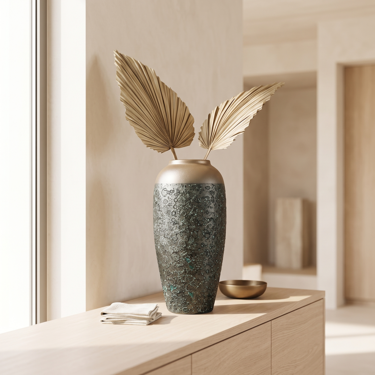 Decorative Porcelain Vase #SLD021-L in a Muscat home