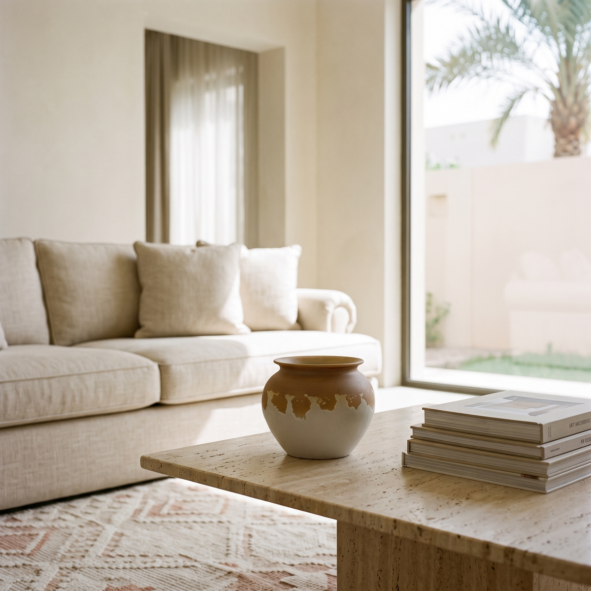Decorative Porcelain Vase #SLD041-S in a Muscat home