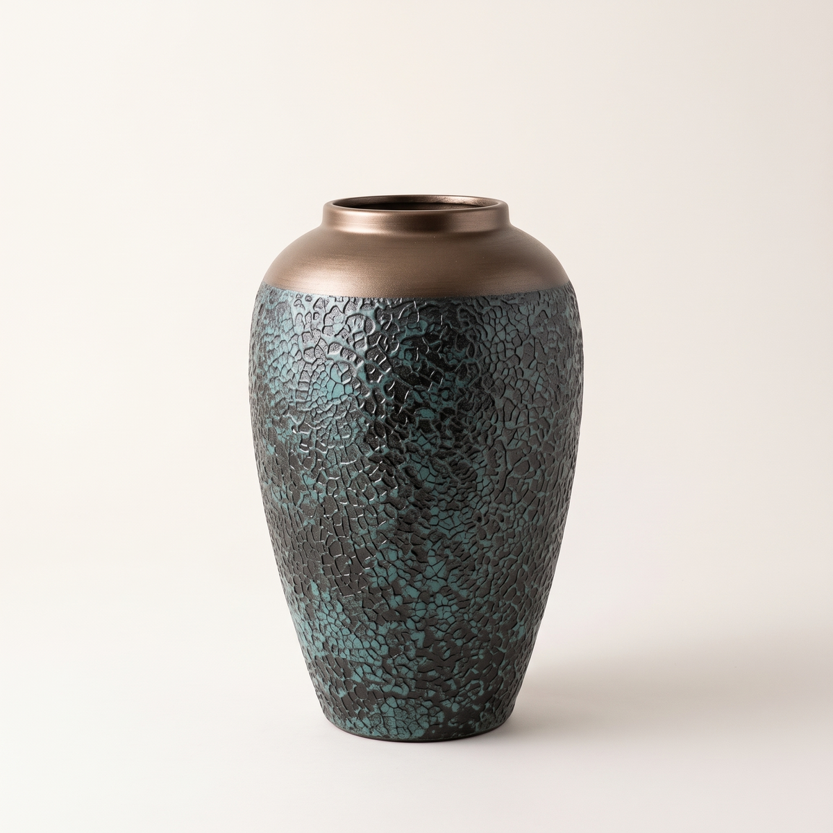 Decorative Porcelain Vase #SLD021-M, studio view
