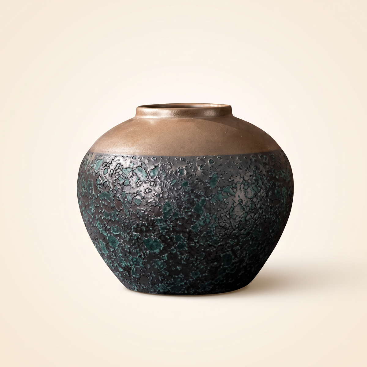 Decorative Porcelain Vase #SLD021-S, studio view