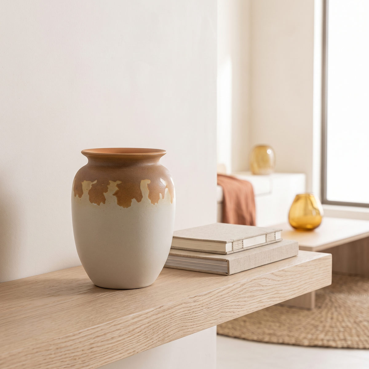 Decorative Porcelain Vase #SLD041-M, second room view