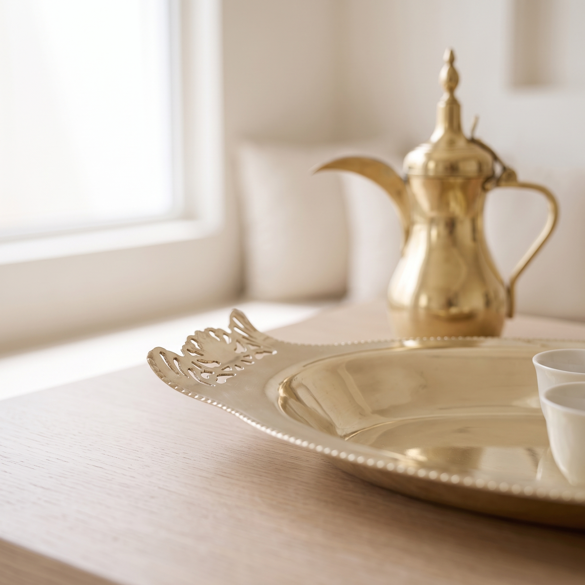Brass Fish Shape Tray #FS392, close view